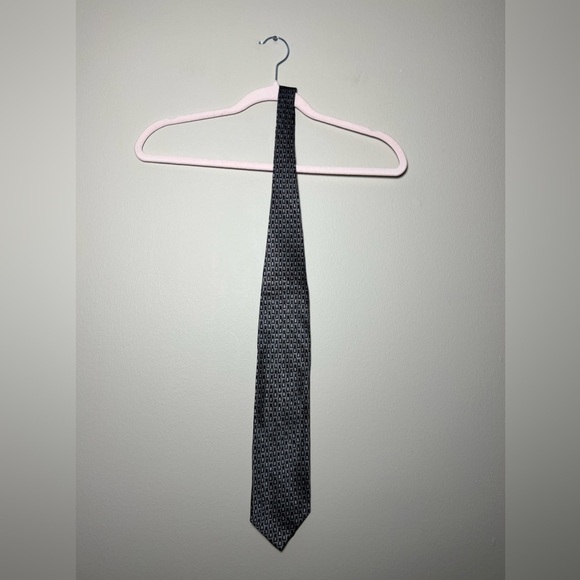 Vintage Tesoro Rosso Silk Tie - Picture 1 of 4